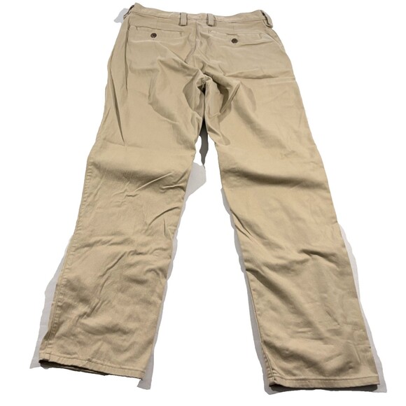Duluth Trading Pants Mens Beige Standard Fit Khaki Work Twill Casual Sz 34 x 32 - Picture 11 of 12